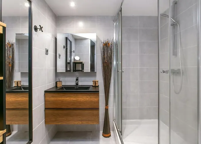 Vakantiehuis Café Loft 1-slaapkamerappartement Met Haven- En Mont Saint-loup-uitzicht